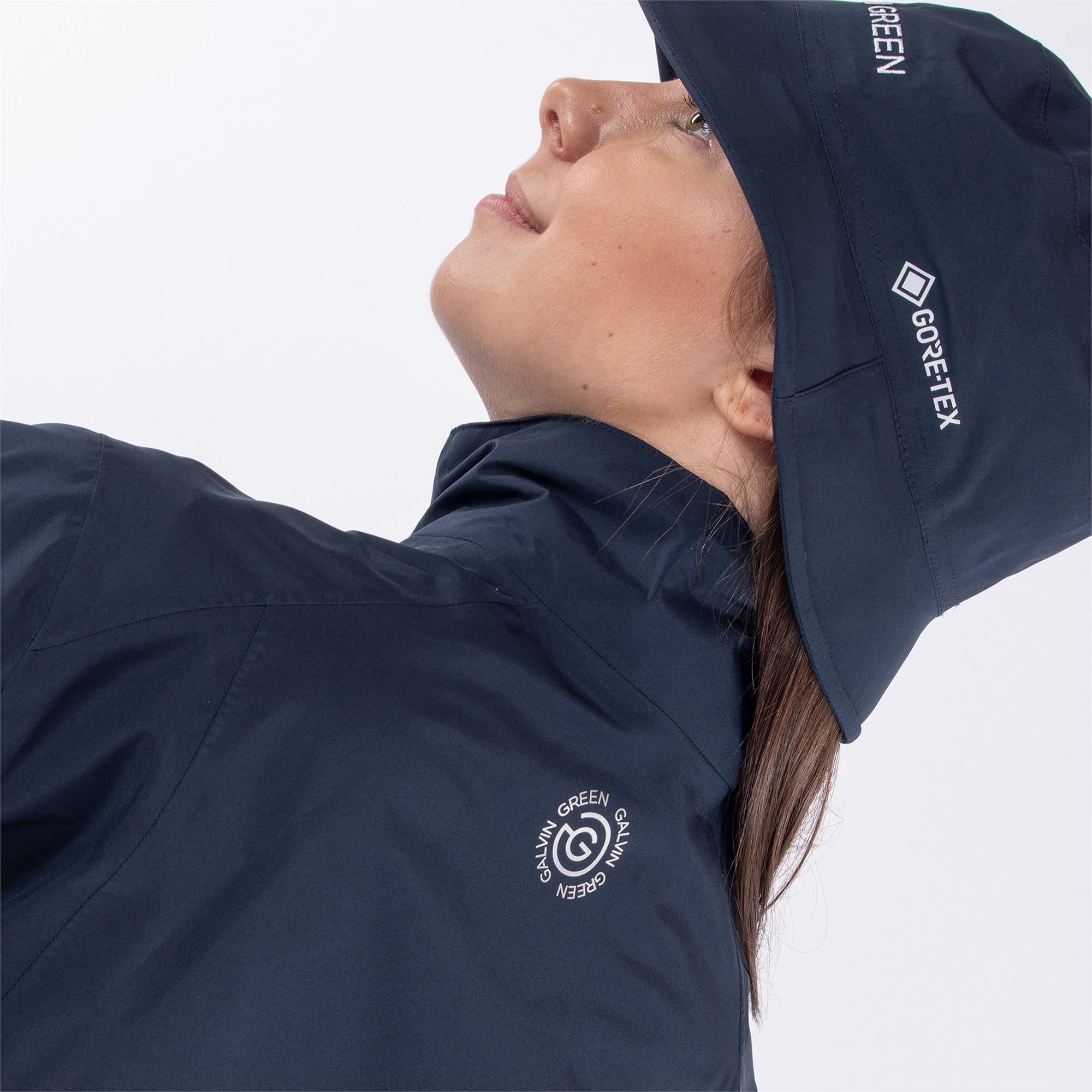 Galvin Green Alice Paclite Gore-Tex Waterproof Ladies Jacket Navy